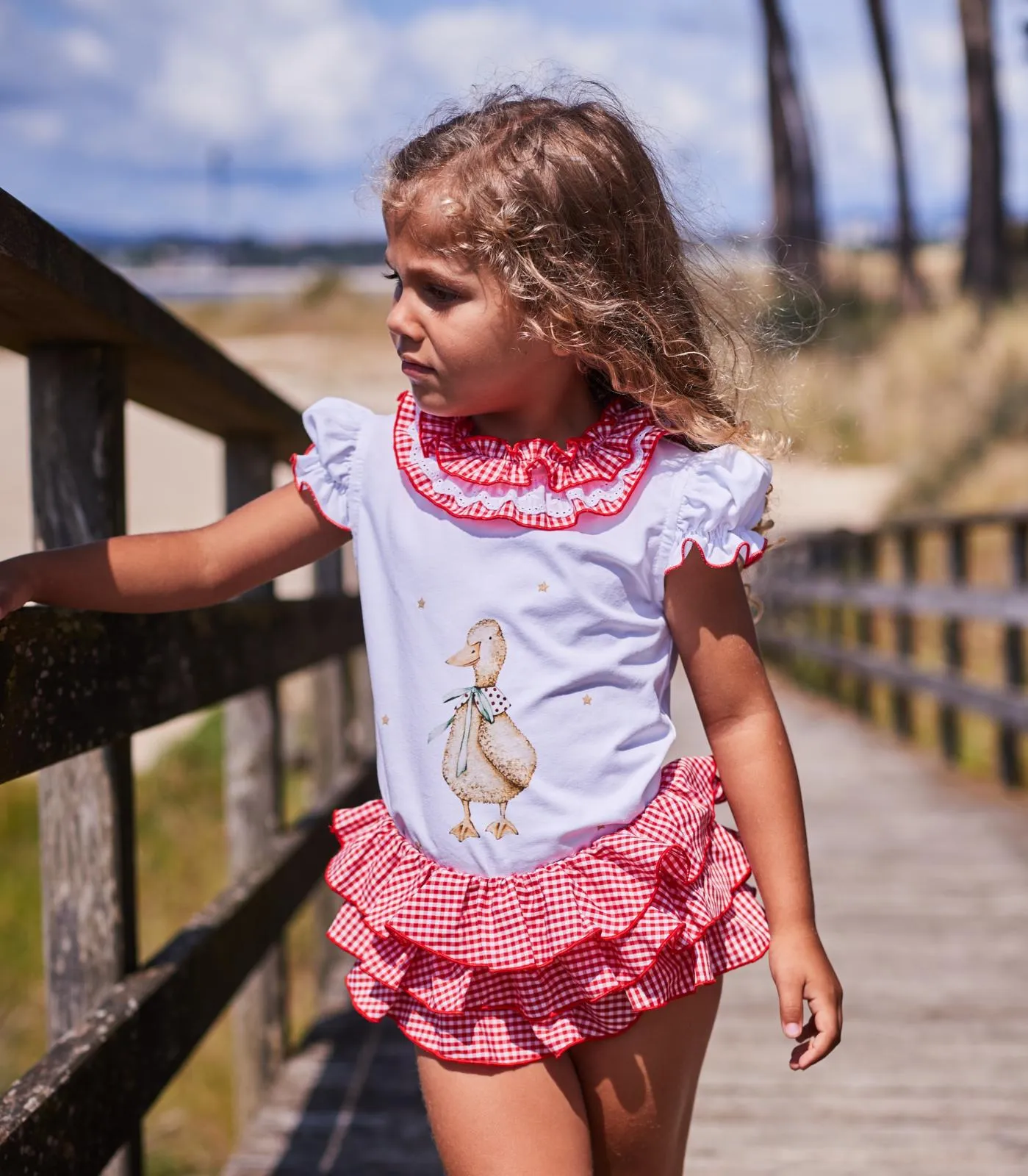A Conjunto niña 2 piezas La Martinica Ducks R301039