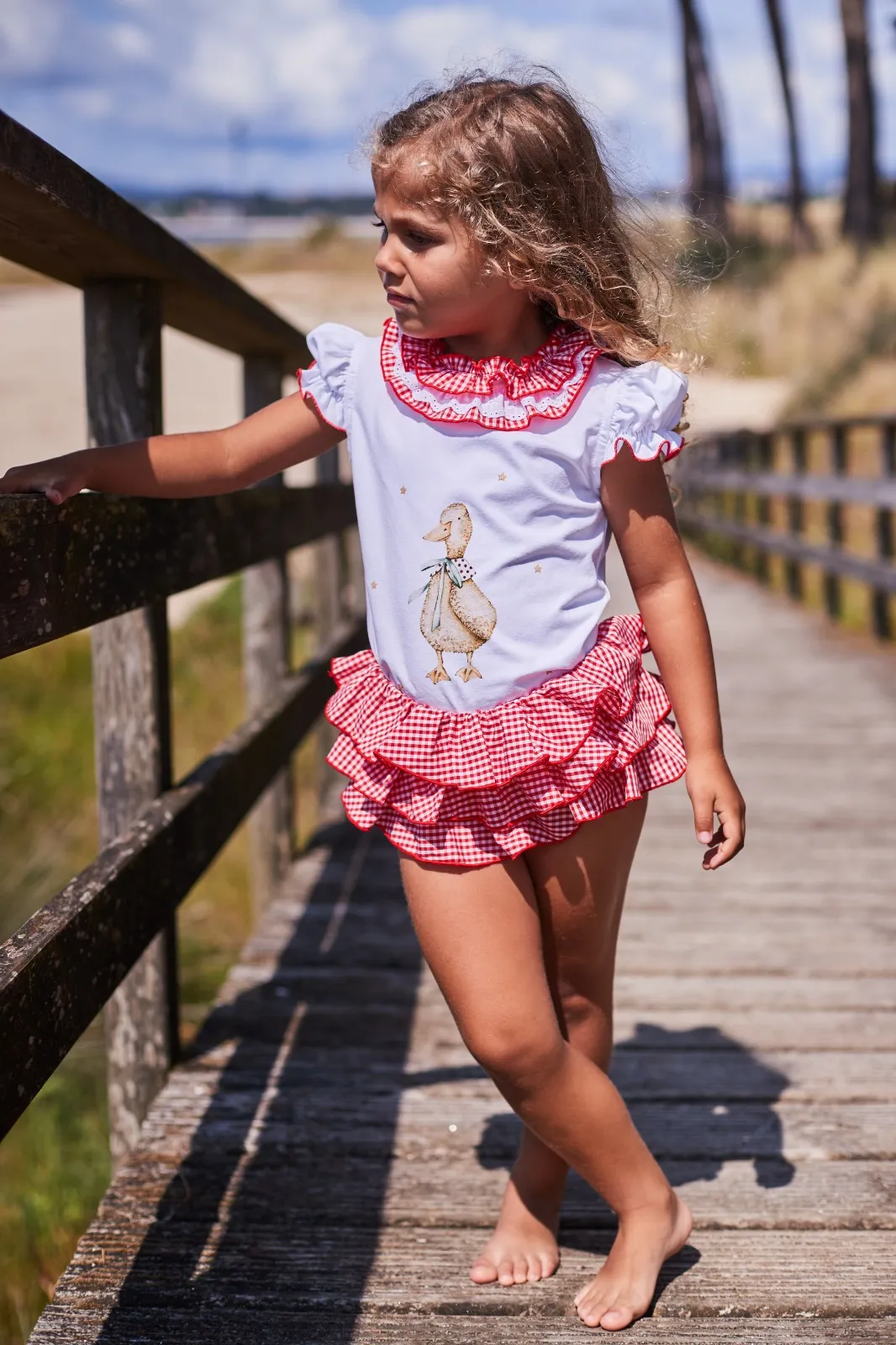 A Conjunto niña 2 piezas La Martinica Ducks R301039