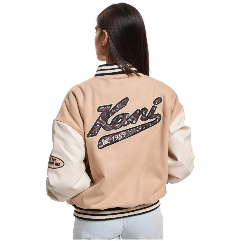 Abrigo Karl Kani  Retro Patch Block College Jacket