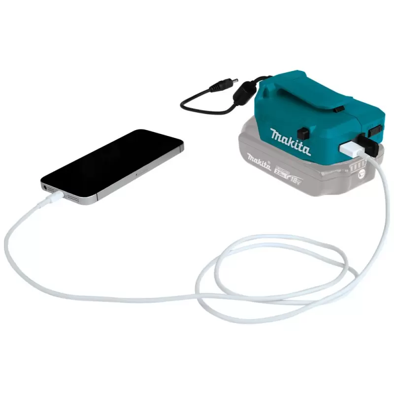 Adaptador 18V LXT con un puerto USB para casaca Makita GM00001606