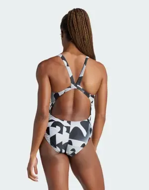 Adidas Bañador Graphic 3 bandas