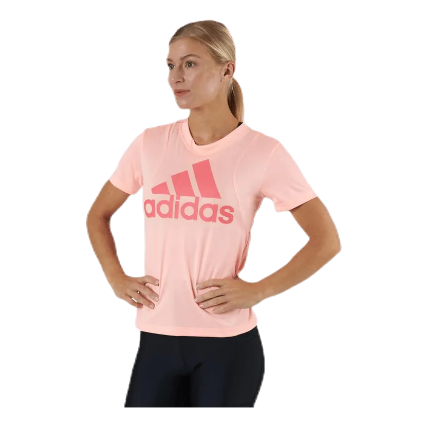 Adidas Bos Logo Tee Pink