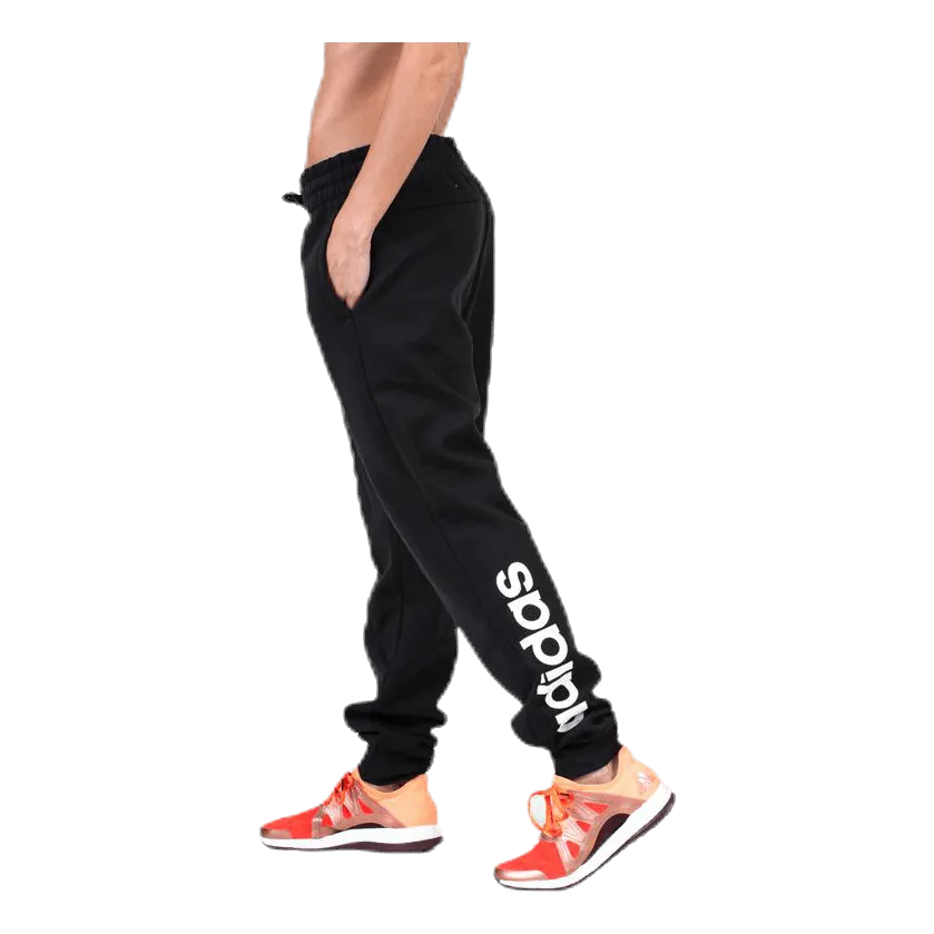 Adidas Essentials Linear Pants White/Black