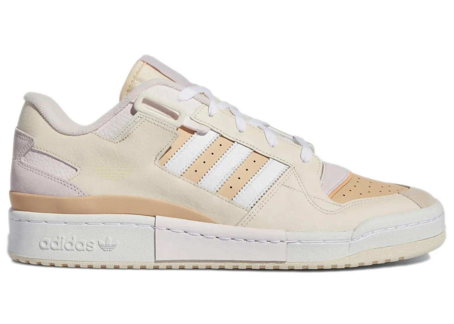 adidas Originals Forum Exhibit Low Ecru Tint Halo Amber