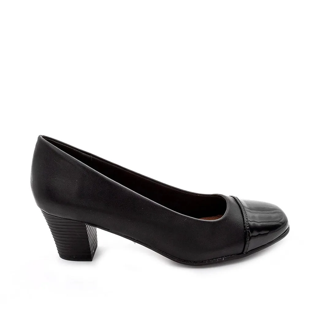 ADOC Zapatos de tacon Harvey negro para Mujer