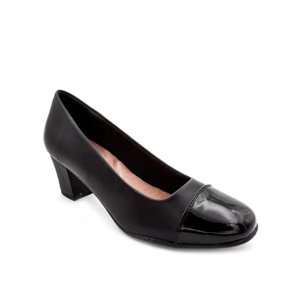 ADOC Zapatos de tacon Harvey negro para Mujer