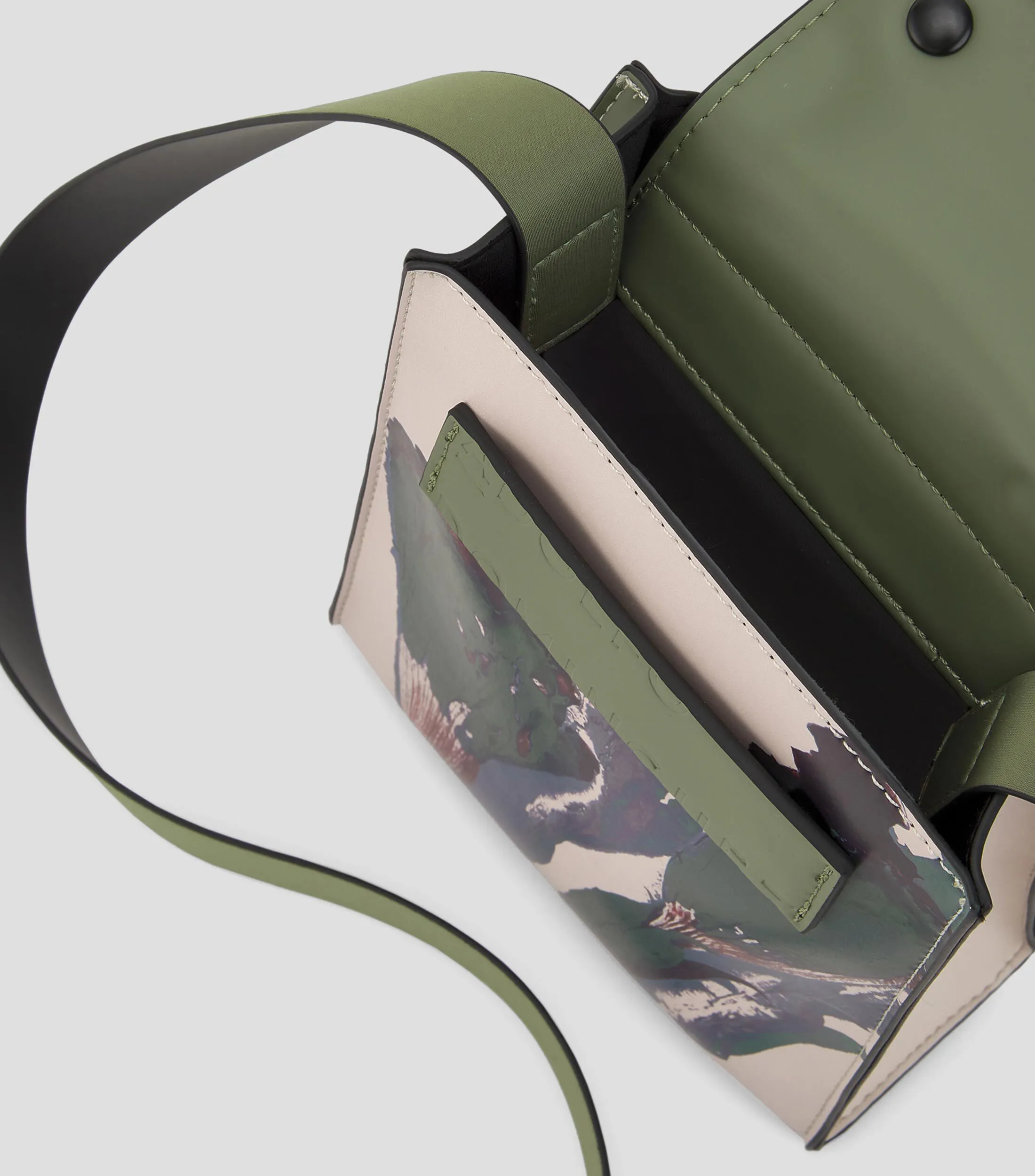 Adolfo Dominguez Bolso crossbody estampado Mujer