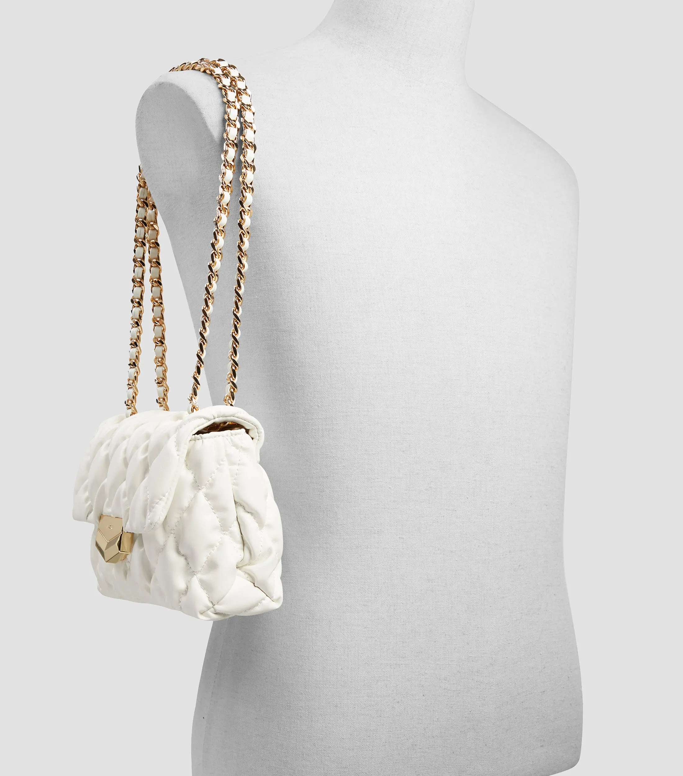 Aldo Bolso Crossbody Capitonado Mujer