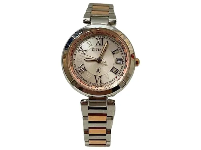 & OTHER STORIES RELOJ SOLAR RADIOCONTROLADO ECODRIVE PLATEADO PARA MUJER DE CITIZEN  MODELO H240T019587 (PREOWNED) EN BU