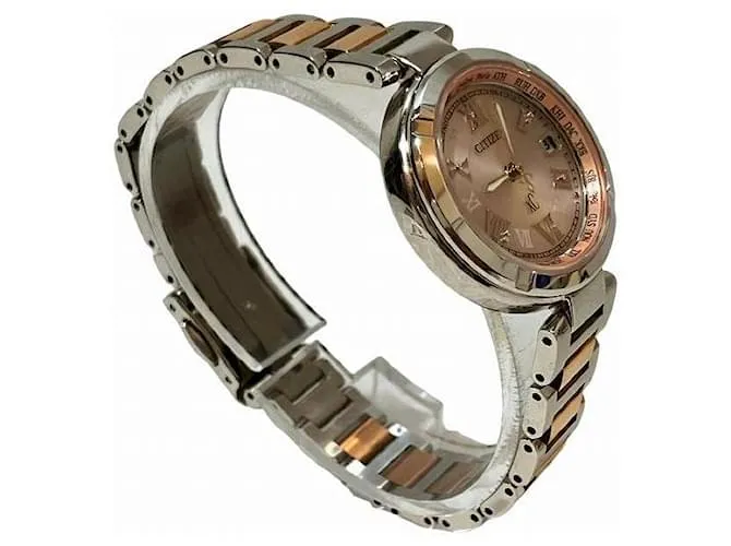 & OTHER STORIES RELOJ SOLAR RADIOCONTROLADO ECODRIVE PLATEADO PARA MUJER DE CITIZEN  MODELO H240T019587 (PREOWNED) EN BU
