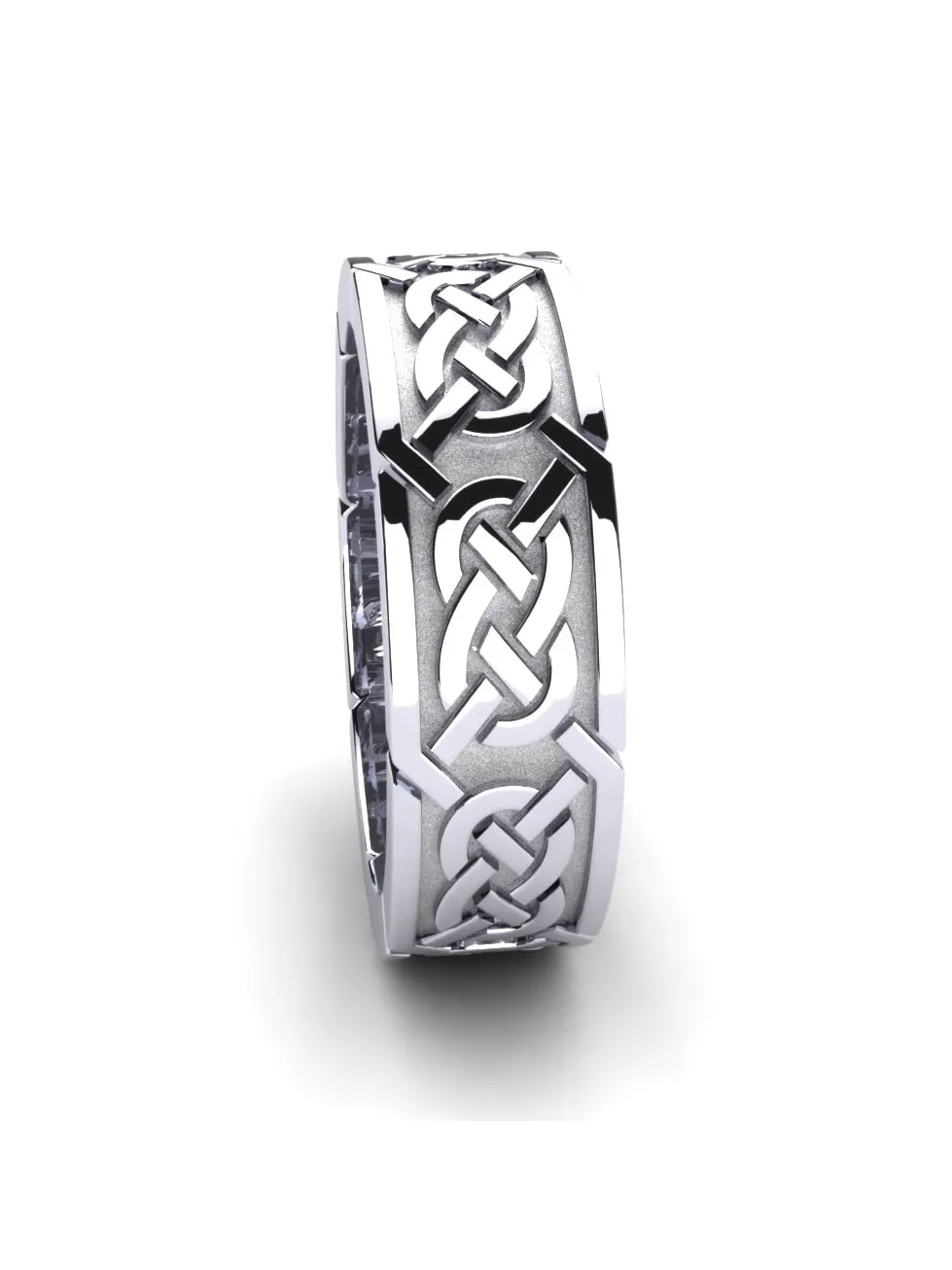Anillo Boda Mujer Celtic Art