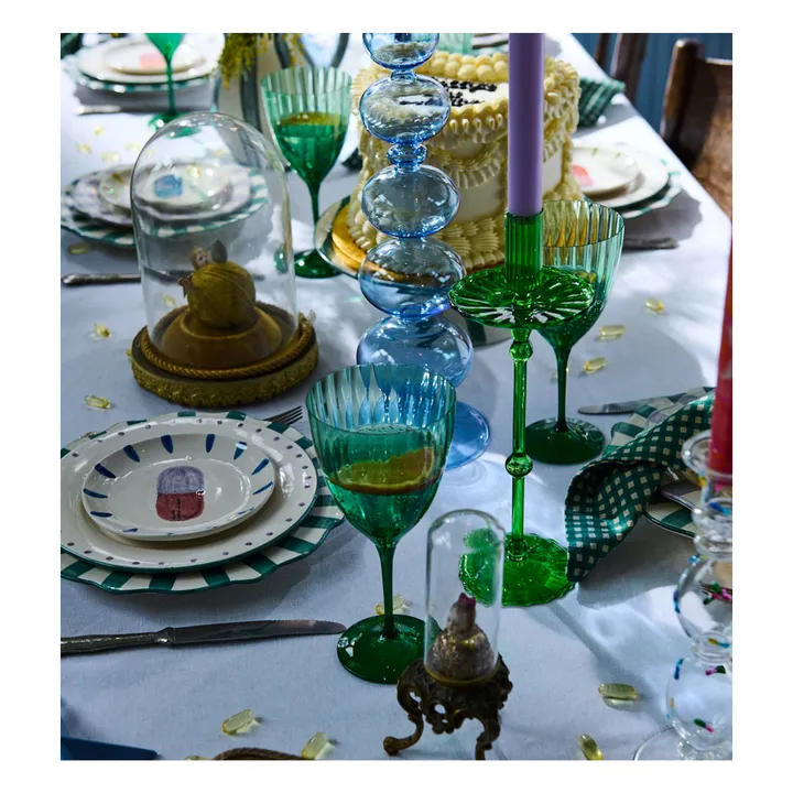 Anna + Nina Candelabro Forest Carousel | Verde