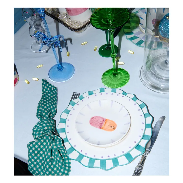 Anna + Nina Candelabro Forest Carousel | Verde