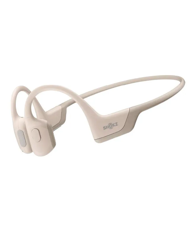 AURICULARES DEPORTIVOS SHOKZ OPENRUN PRO  BEIGE