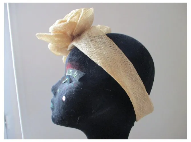 Autre Marque Bibi rafia. Beige 