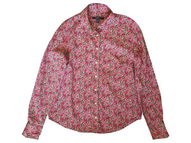 Autre Marque Gant camisa de algodón floral Multicolor 
