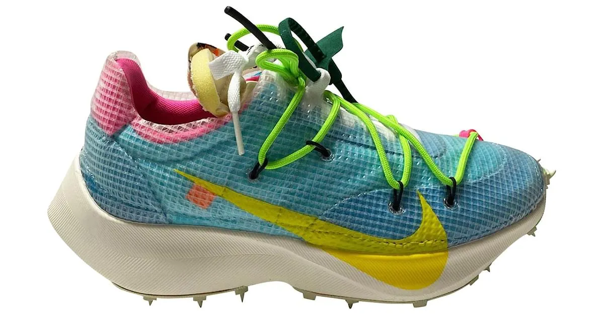 AUTRE MARQUE NIKE X OFFWHITE ™ VAPOR STREET EN POLIAMIDA AZUL IMPRESIóN DE PITóN 