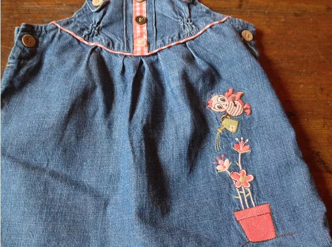 Autre Marque Vestido Azul marino 