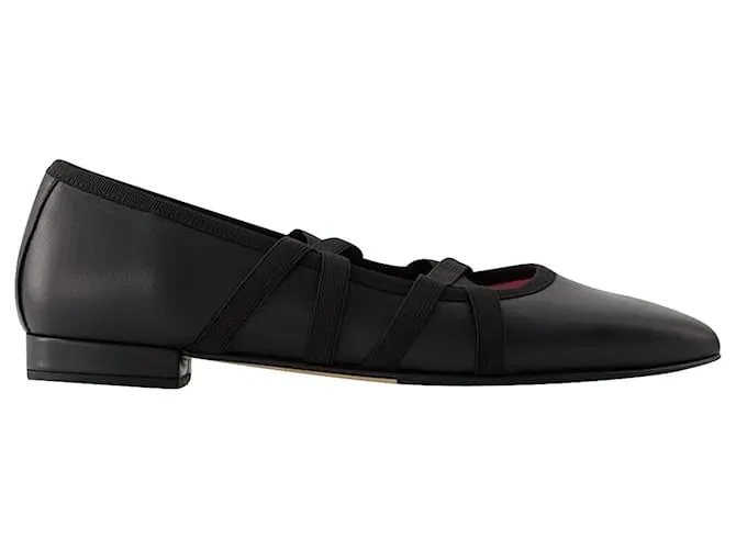 BAILARINAS TUTU  CAREL  PIEL  NEGRO 