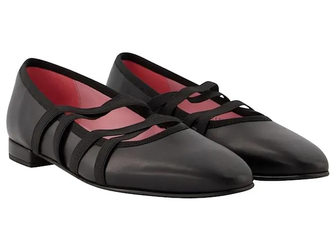 BAILARINAS TUTU  CAREL  PIEL  NEGRO 