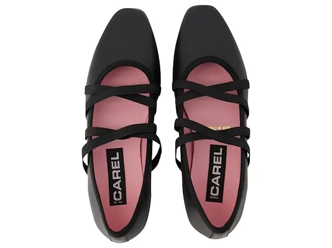BAILARINAS TUTU  CAREL  PIEL  NEGRO 