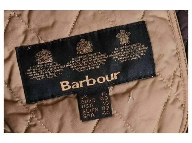 Barbour Chaqueta acolchada Liddlesdale Castaño 