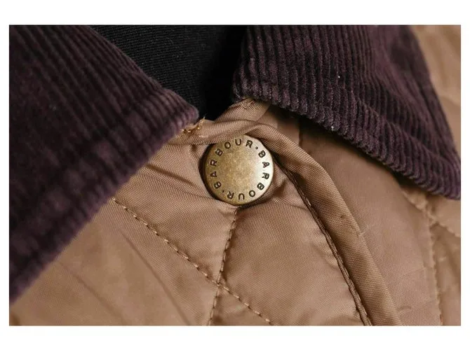 Barbour Chaqueta acolchada Liddlesdale Castaño 