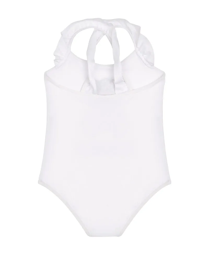Bañador Niña MOSCHINO Daisy Teddy Bear Blanco
