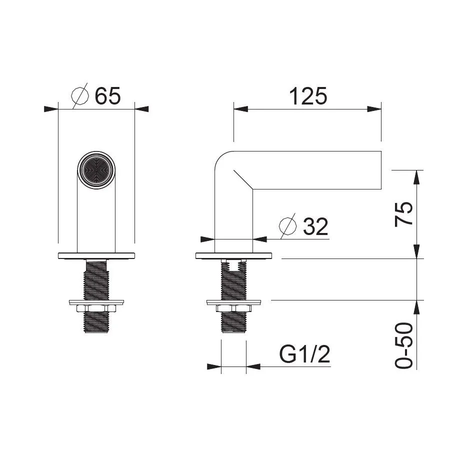 BEAMTECH APP MEZCLADOR DE LAVABO DE ENCIMERA CON CAÑO DE ACERO INOXIDABLE