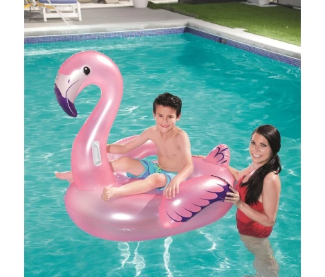Bestway Flotador Flamenco Rosa 127x127 cm