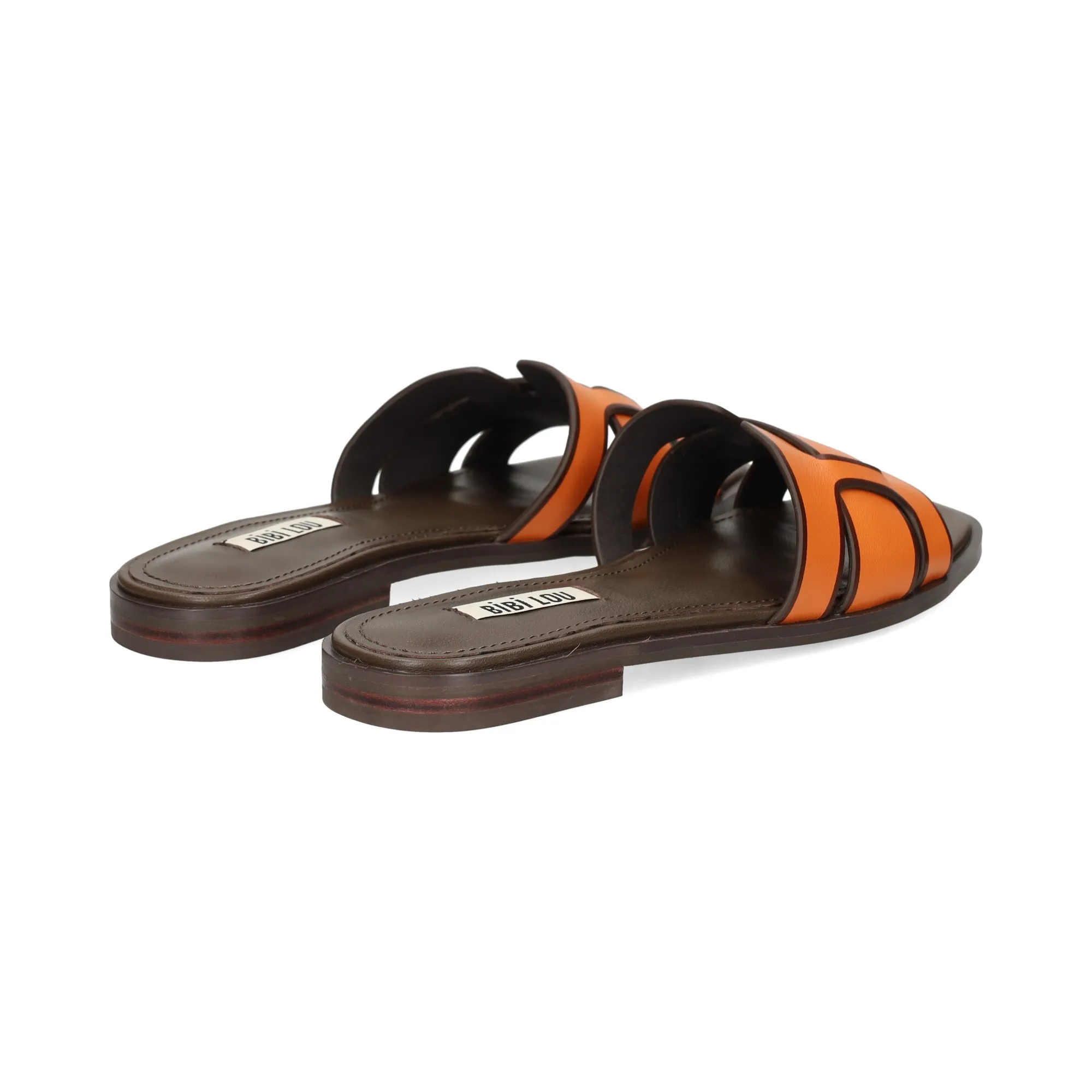 BIBI LOU Sandalias planas de Mujer TERRACOTA