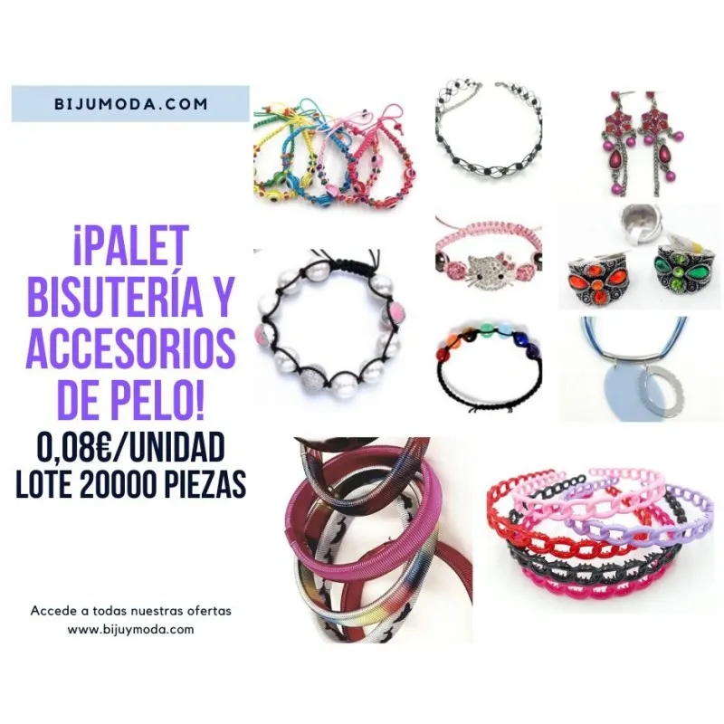 Bijoux y Accesorios de pelo Palet