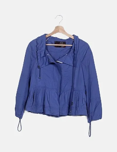 Bimba&Lola Chaqueta fluida azul