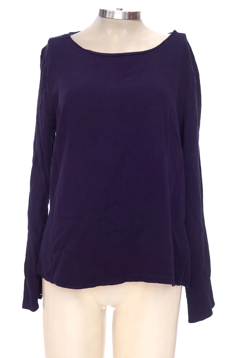 BLUSA COLOR AZUL  ESPRIT