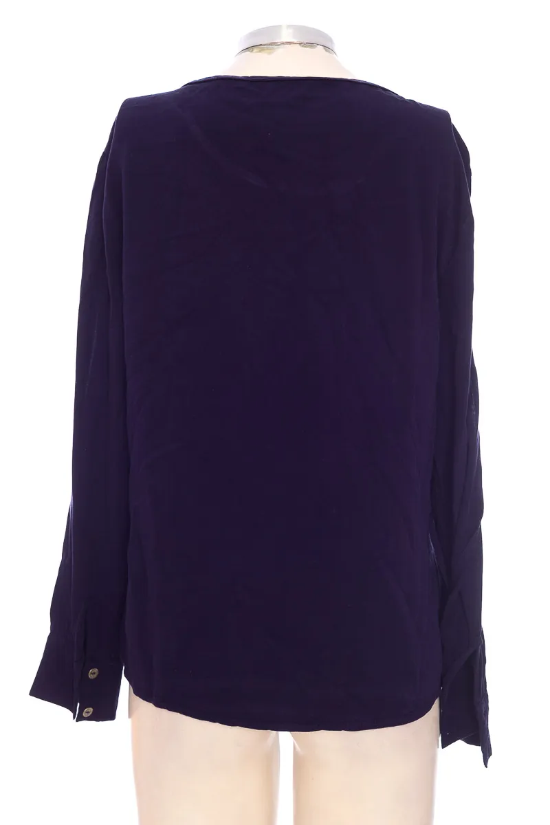 BLUSA COLOR AZUL  ESPRIT