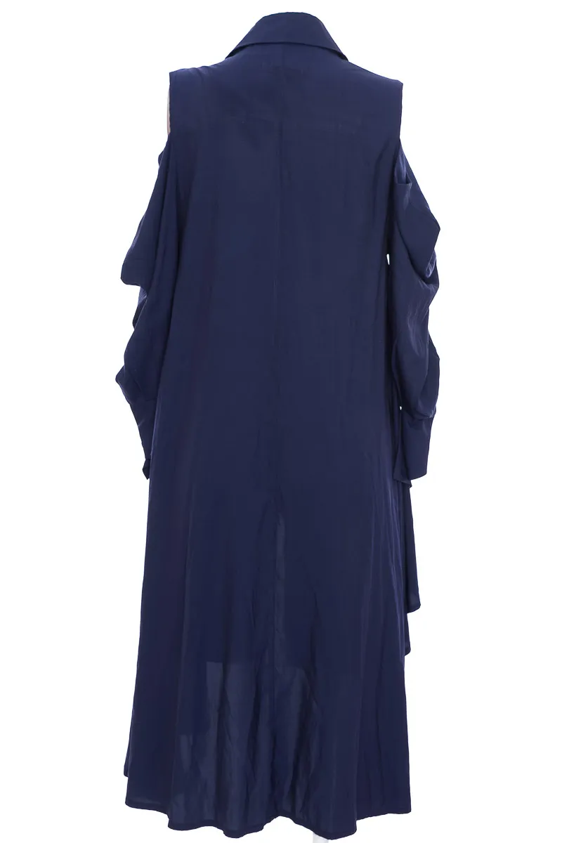 BLUSA COLOR AZUL  MARIA ELENA VILLAMIL
