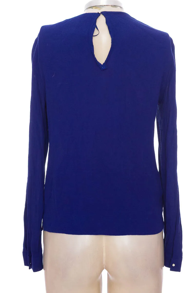 BLUSA COLOR AZUL  MNG