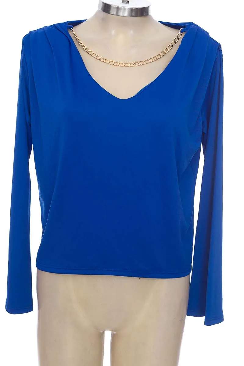 BLUSA COLOR AZUL  WANAWA