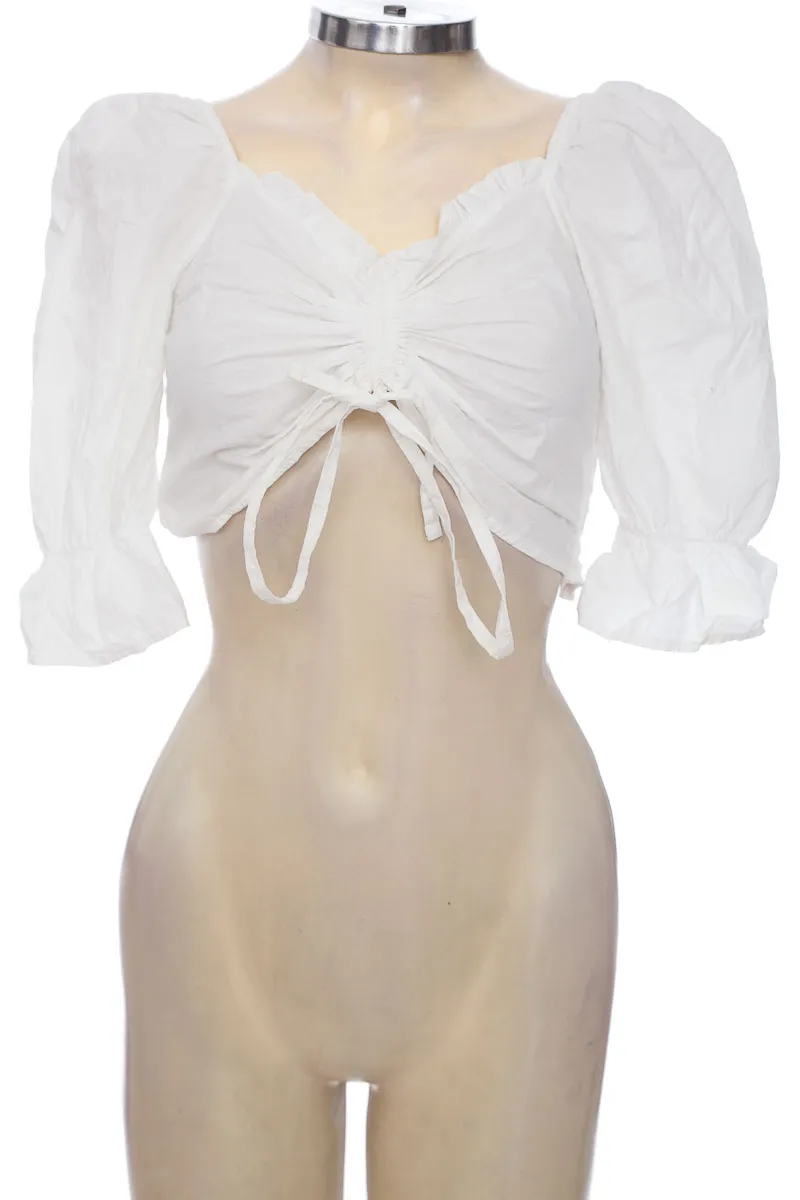 BLUSA COLOR BLANCO  LEONISA