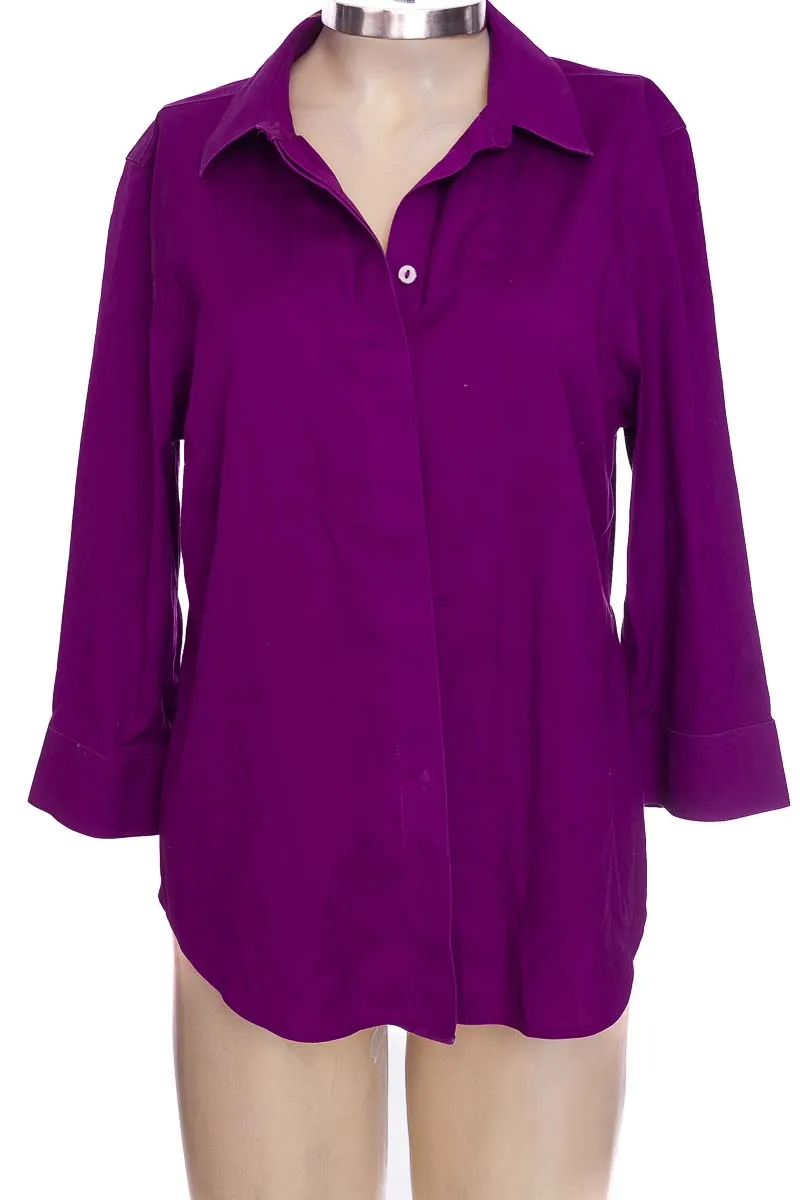 BLUSA COLOR MORADO  CHICO´S
