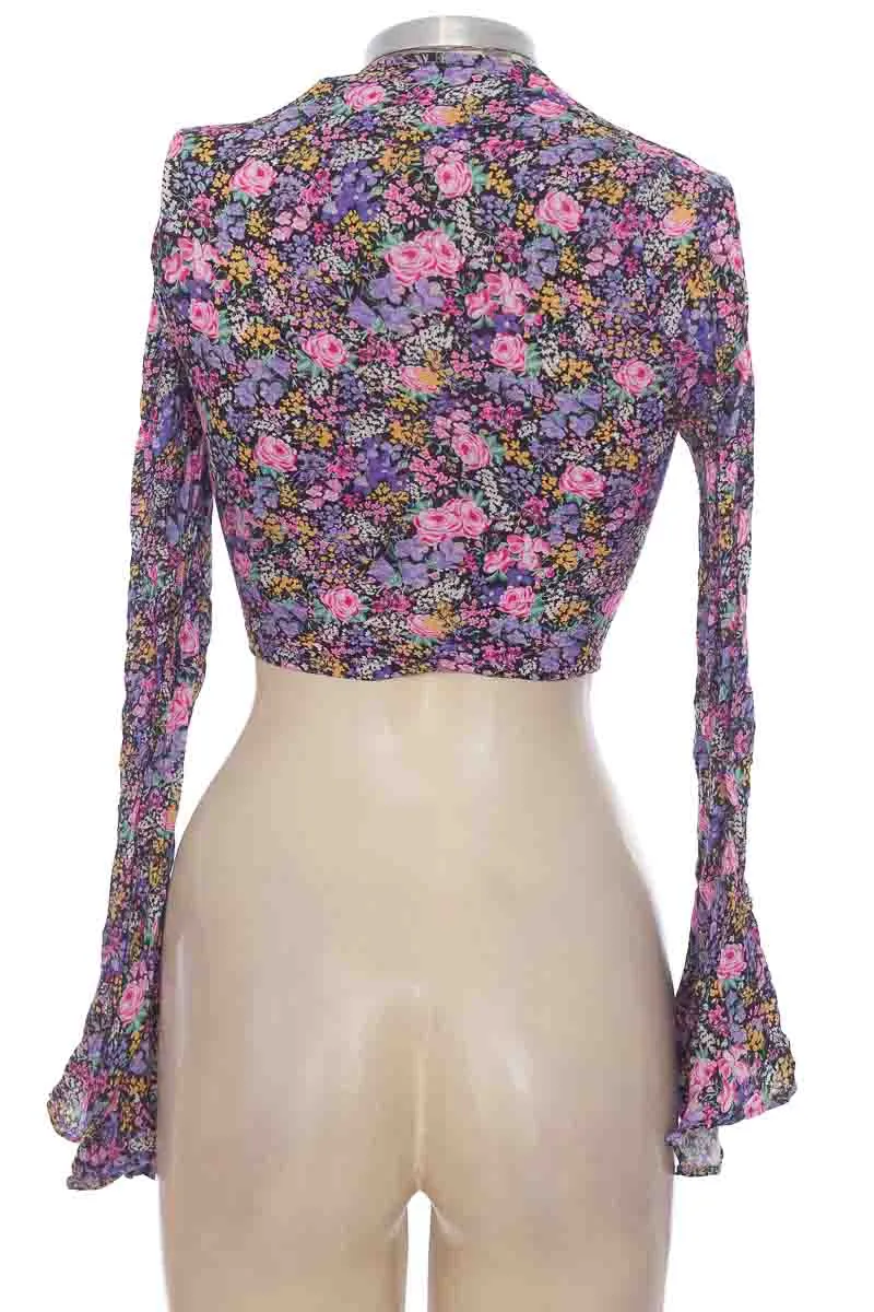 BLUSA COLOR MORADO  SEVEN SEVEN