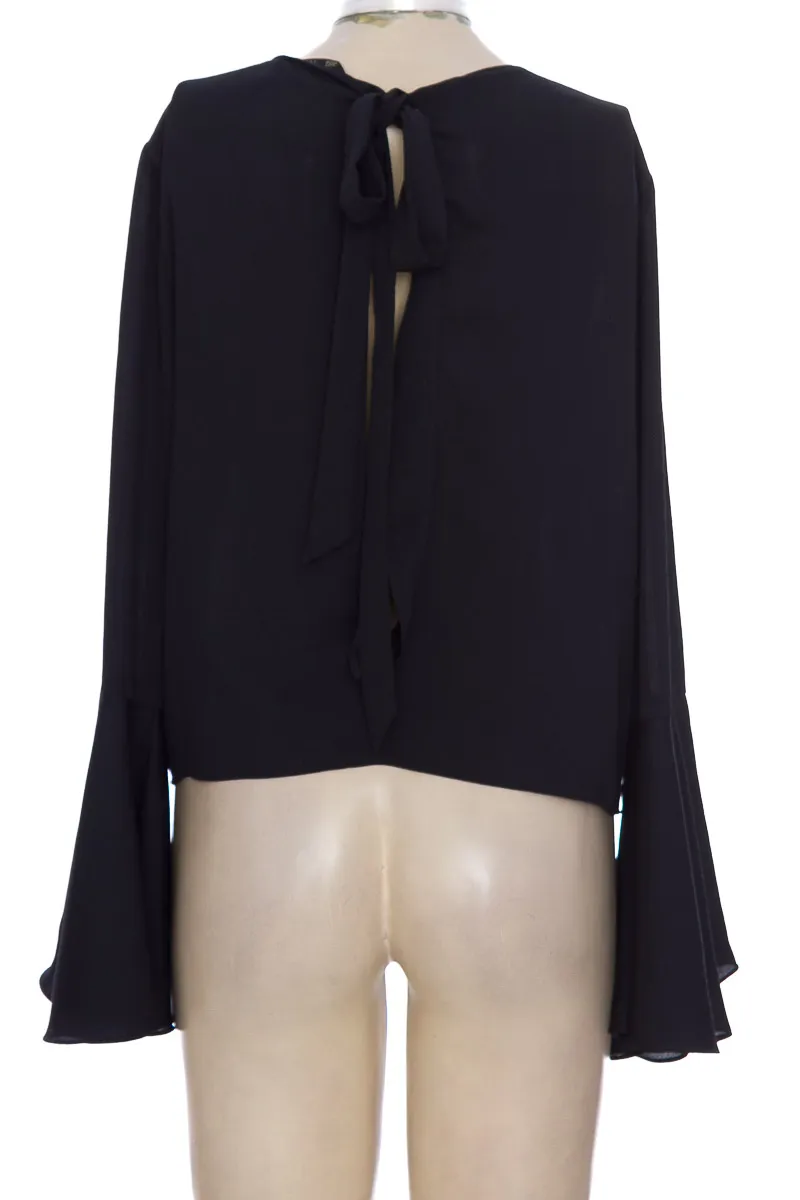 BLUSA COLOR NEGRO  ZARA