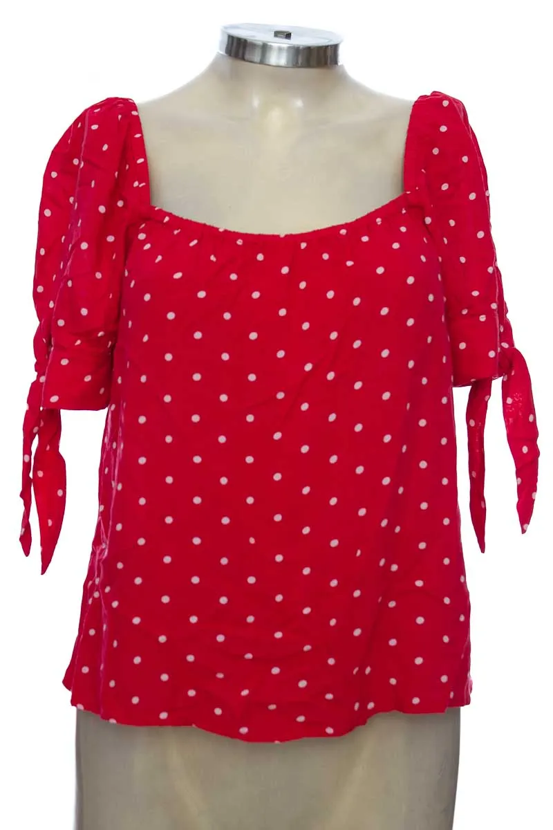 BLUSA COLOR ROJO  NAF NAF