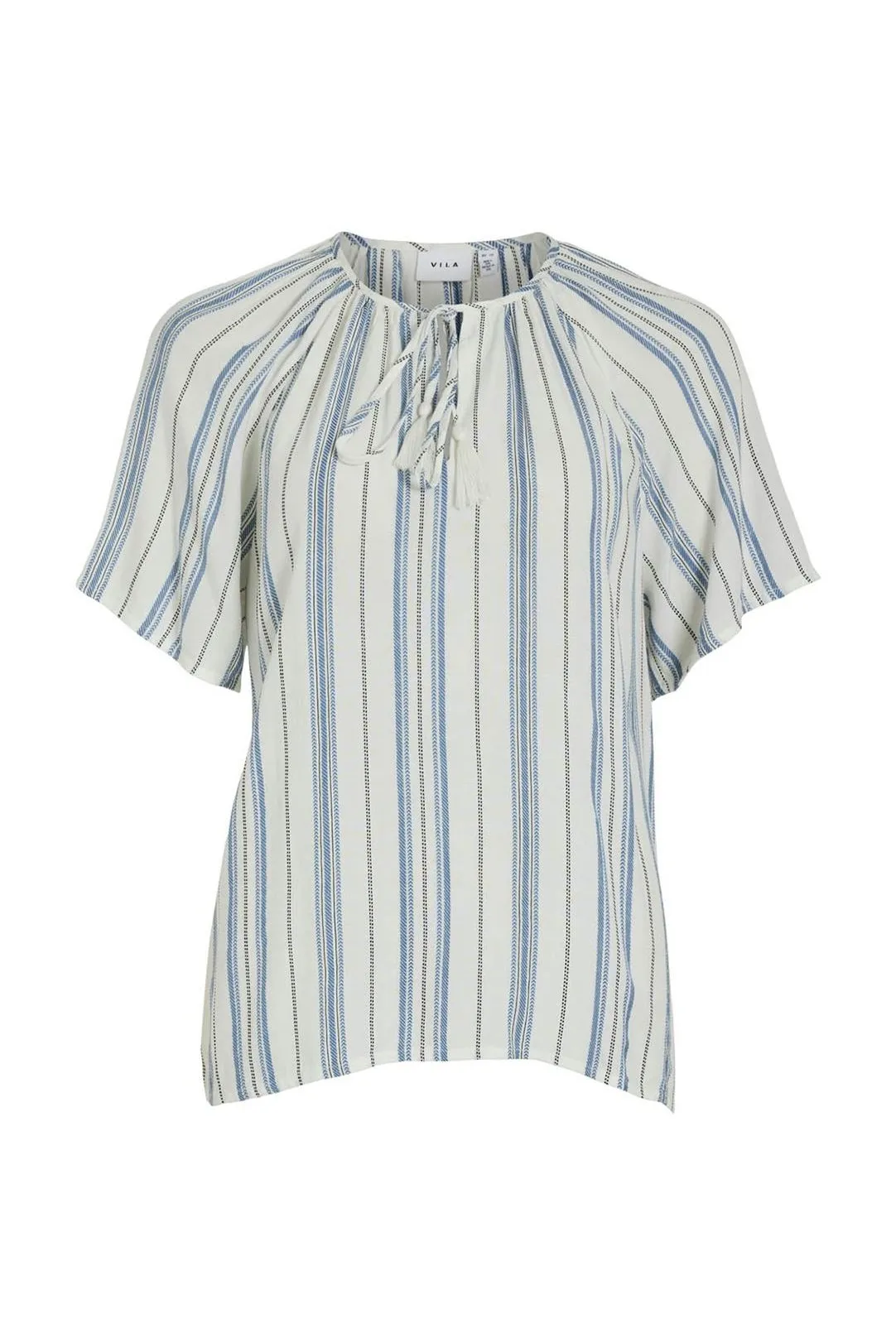 BLUSA FLUIDA VIJUVA BLANCO