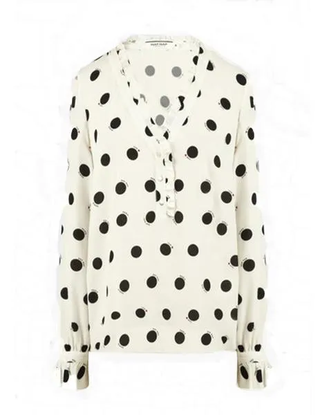 blusa naf naf lunares lhnc21d