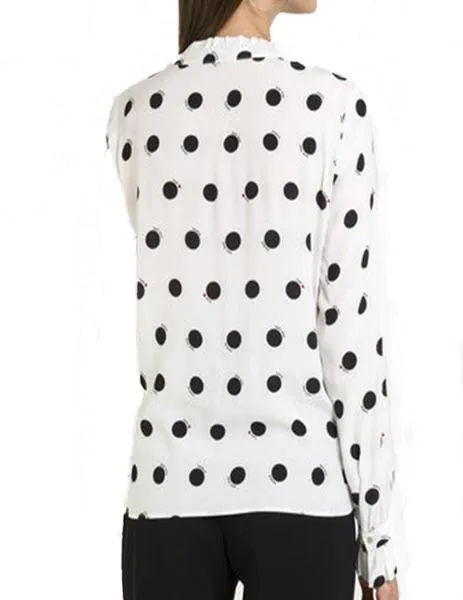blusa naf naf lunares lhnc21d