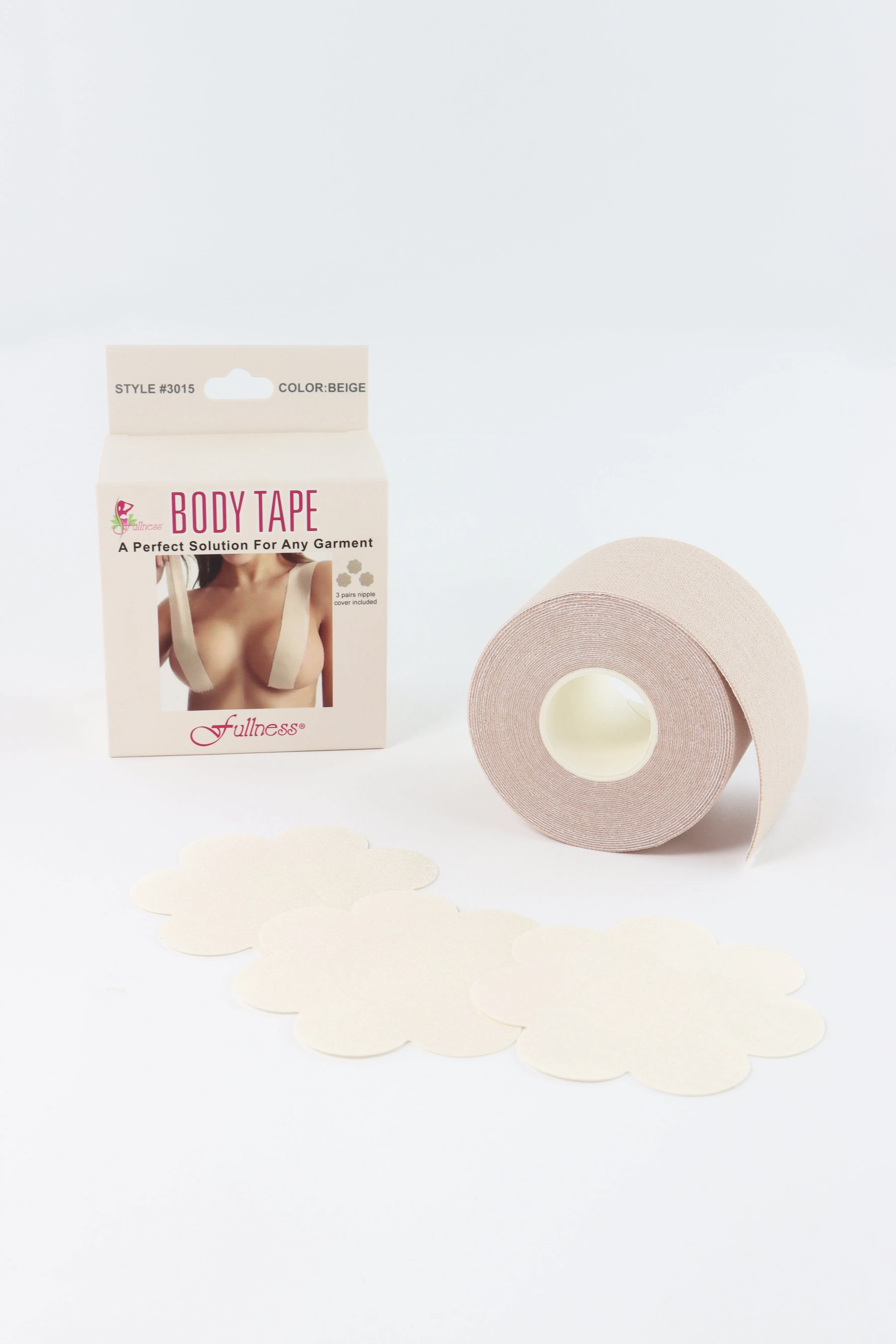 BODY TAPE Y PARCHES FORMA DE FLOR