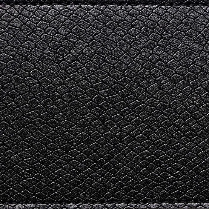 Bolsa interna y lazos estampado snake negro O bag reverse