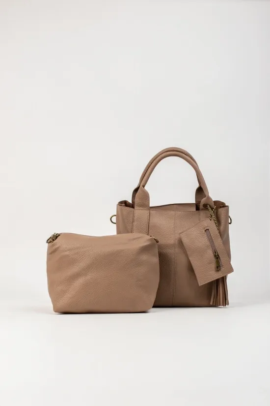 BOLSO BANDOLERA GOSTA  TAUPE