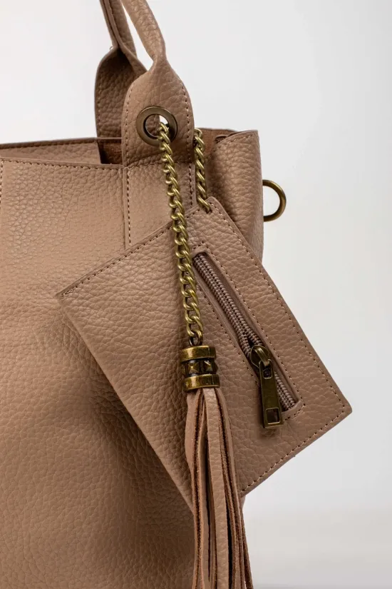 BOLSO BANDOLERA GOSTA  TAUPE